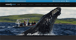 Desktop Screenshot of oceanquestadventures.com